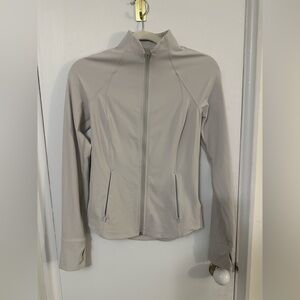 Athleta Salutation Jacket Color: Cream/Bone